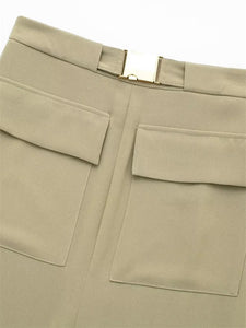 Rome midi skirt