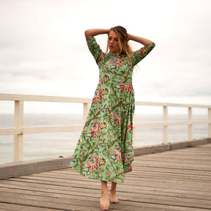Umbrella boho dress