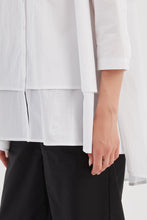 Tiered front shirt Tirelli