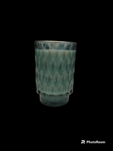 Glass soy candle