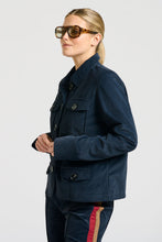 HEMMING JACKET Velvet twill jacket French navy