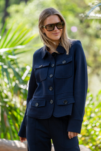 HEMMING JACKET Velvet twill jacket French navy