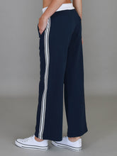 Delta | Women's Stripe Straight Leg Sweatpants – French Terry