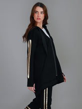 3RD STORY CHARLIE GOLD STRIPE HOODED JACKET
