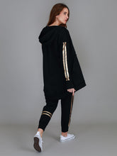 3RD STORY CHARLIE GOLD STRIPE HOODED JACKET