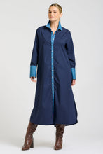 PIA SHIRT DRESS FRENCH NAVY