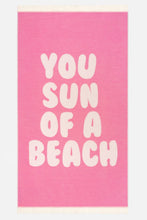 SUN OF A BEACH FEATHER BEACH TOWEL