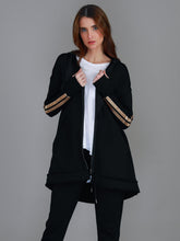 3RD STORY CHARLIE GOLD STRIPE HOODED JACKET