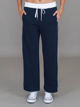 Delta | Women's Stripe Straight Leg Sweatpants – French Terry