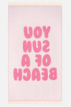 SUN OF A BEACH FEATHER BEACH TOWEL