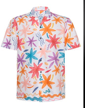 Watercolour flowers shirt
