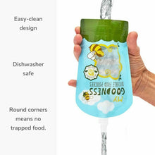 Reusable food Pouch 8 pack with bonus funnel
