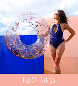 Minnidip Confetti ring float