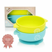 Silicone suction bowls (set of 2) peekabee