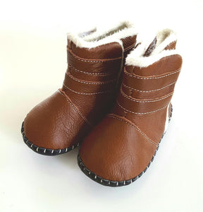 Kids footwear tan boots